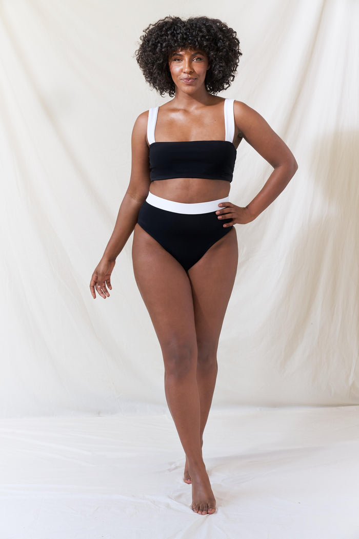 Nomads Swimwear - Current Swim Bottom - Black -