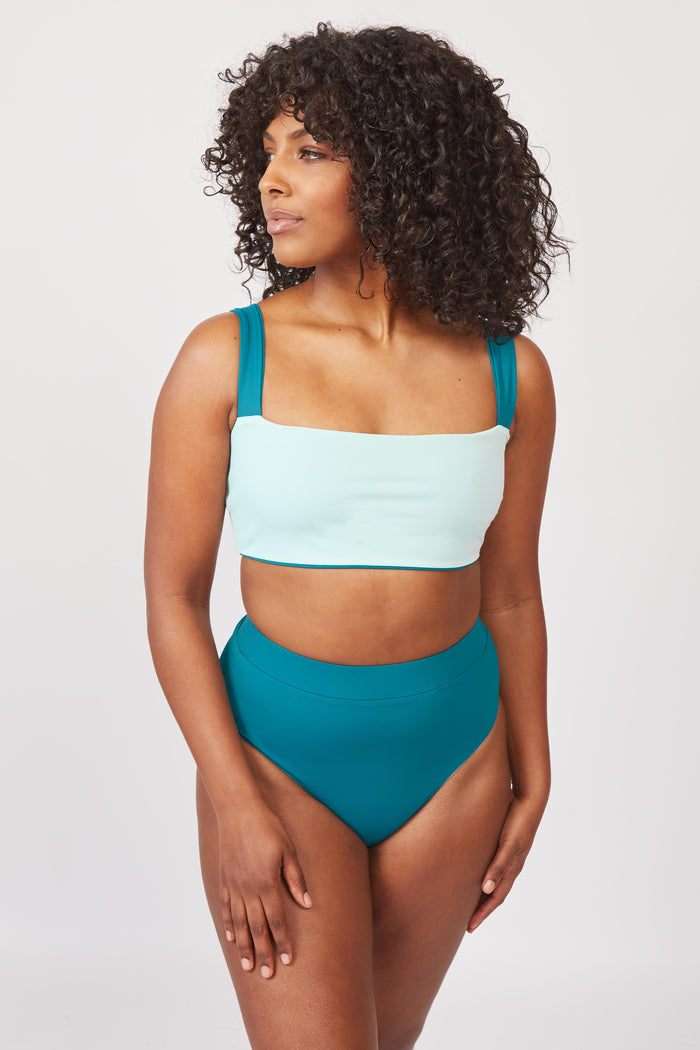 Nomads Swimwear - Current Swim Top - Mint -