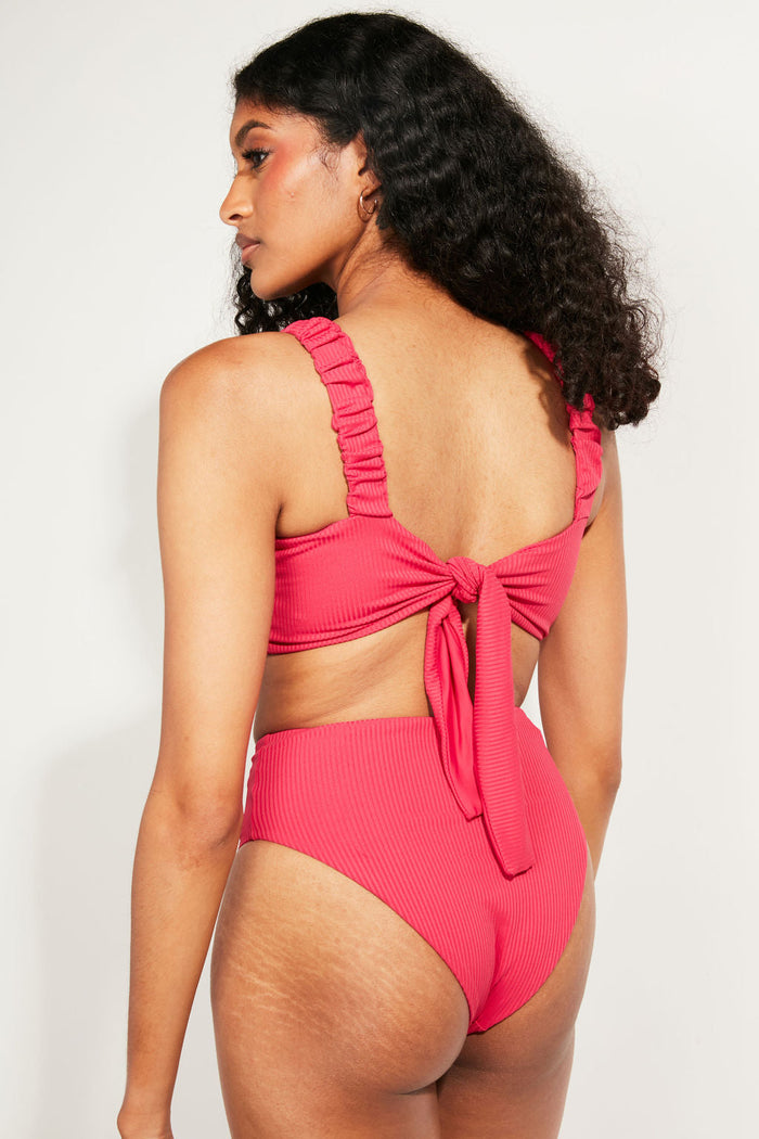 Nomads Swimwear - Current Swim Top II - Raspberry -