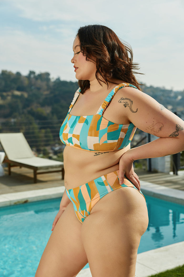 Nomads Swimwear - Current Top II - Expressivo/Peach -