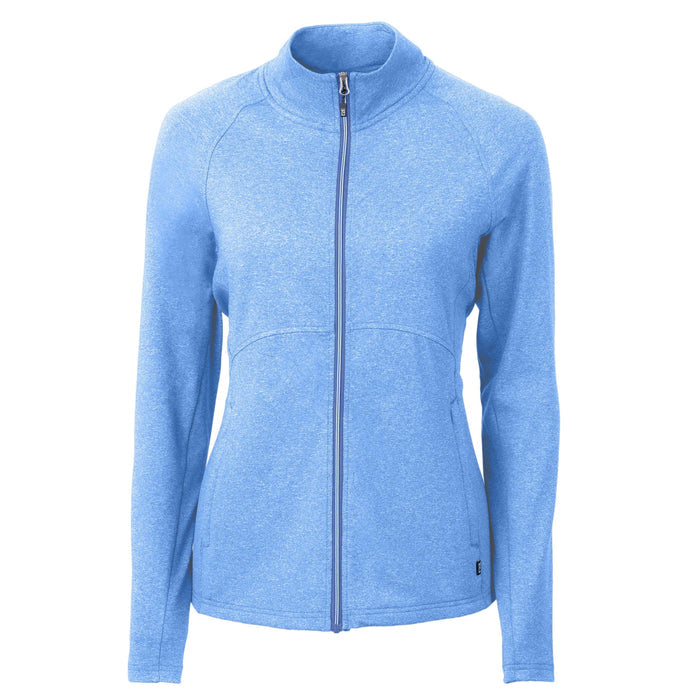 Cutter & Buck Adapt Eco Knit Heather Recycled Women's Full Zip