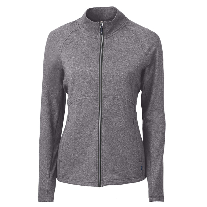 Cutter & Buck Adapt Eco Knit Heather Recycled Women's Full Zip