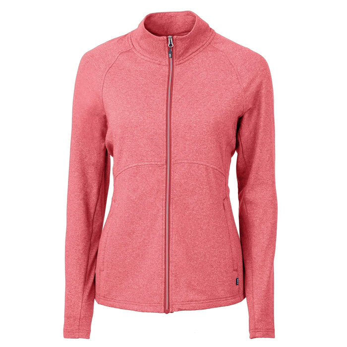 Cutter & Buck Adapt Eco Knit Heather Recycled Women's Full Zip