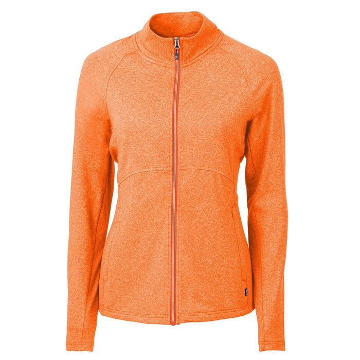 Cutter & Buck Adapt Eco Knit Heather Recycled Women's Full Zip