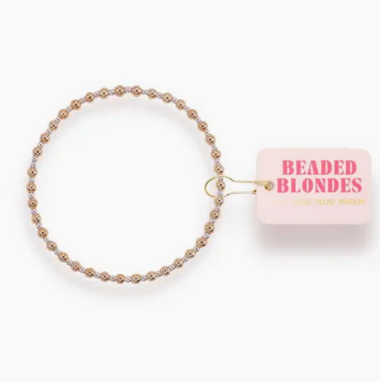 Dainty Katy Bracelet in Gold with Silver