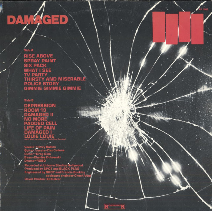Damaged (1982 Dutch Press)