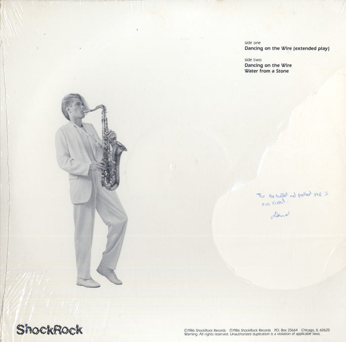 Dancing On The Wire 12" (SIGNED - SEALED)