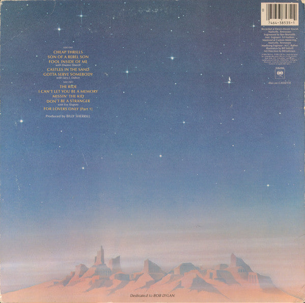 David Allan Coe - Castles In The Sand (LP) [US] 1st (Near Mint (NM or M-))