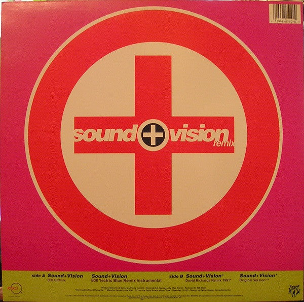David Bowie - Sound + Vision (Remix) (12", Single) [US] 1st
