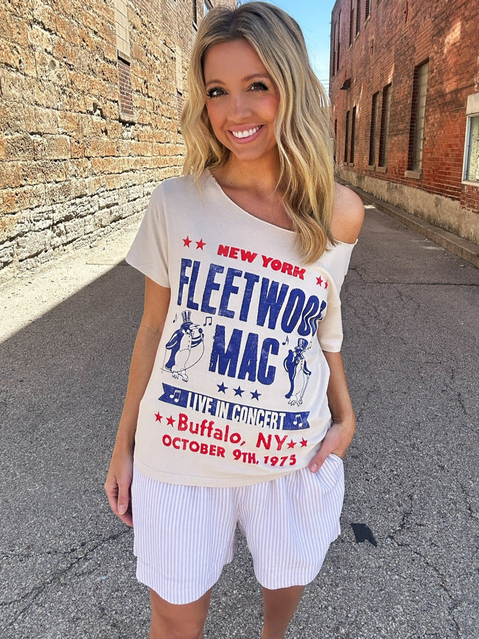 Daydreamer Fleetwood Mac Live in Concert Off the Shoulder Tee
