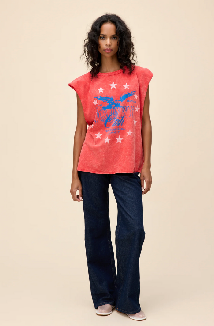 Daydreamer Johnny Cash Muscle Tank