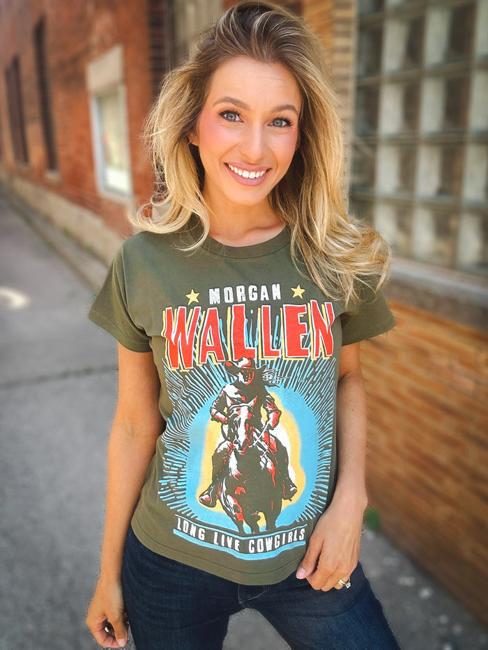 Daydreamer Morgan Wallen Long Live Cowgirls Tee
