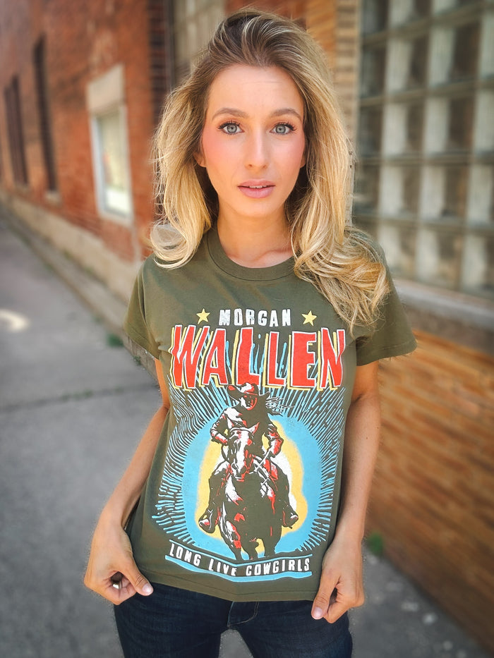 Daydreamer Morgan Wallen Long Live Cowgirls Tee