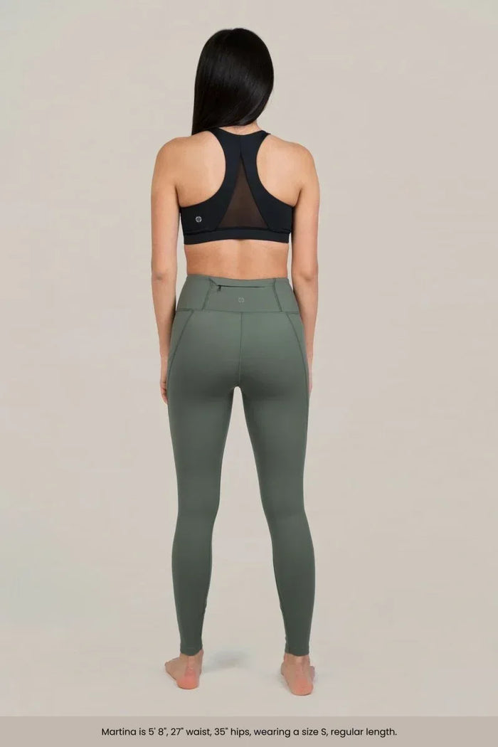 DC-Alana Athletica Restore High Rise Leggings - Sculpting, Soft, & Moisture-Wicking Design - Allen-Fitness