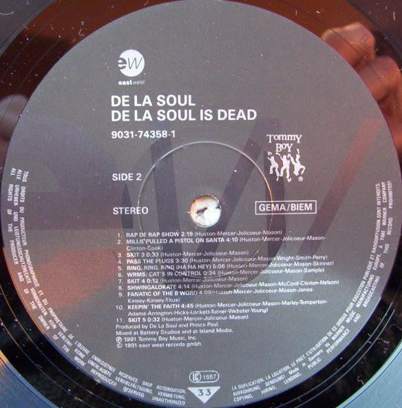 De La Soul - De La Soul Is Dead (LP) [Europe] 1st (Near Mint (NM or M-))