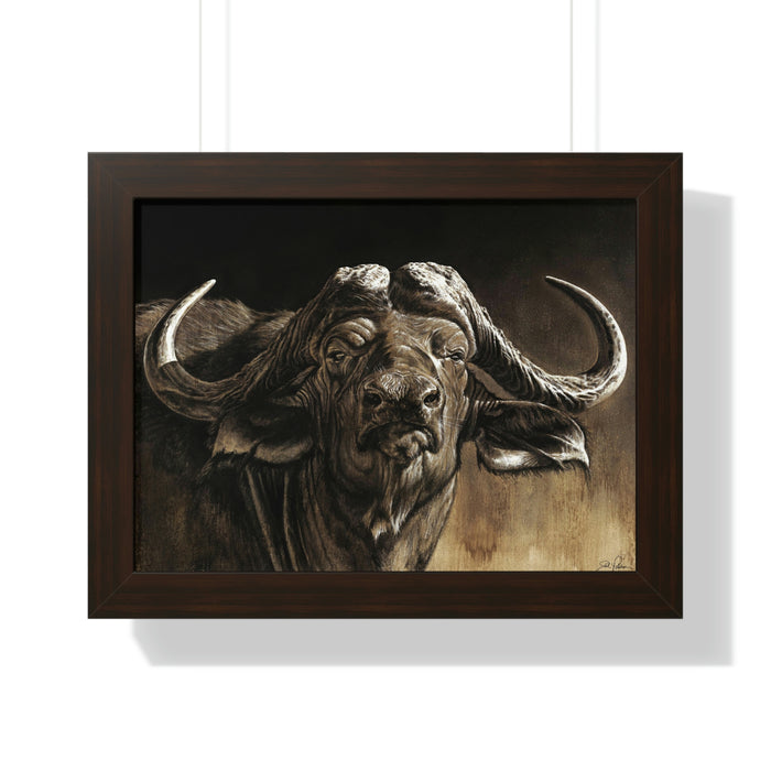"Debt Collector" Framed Paper Print