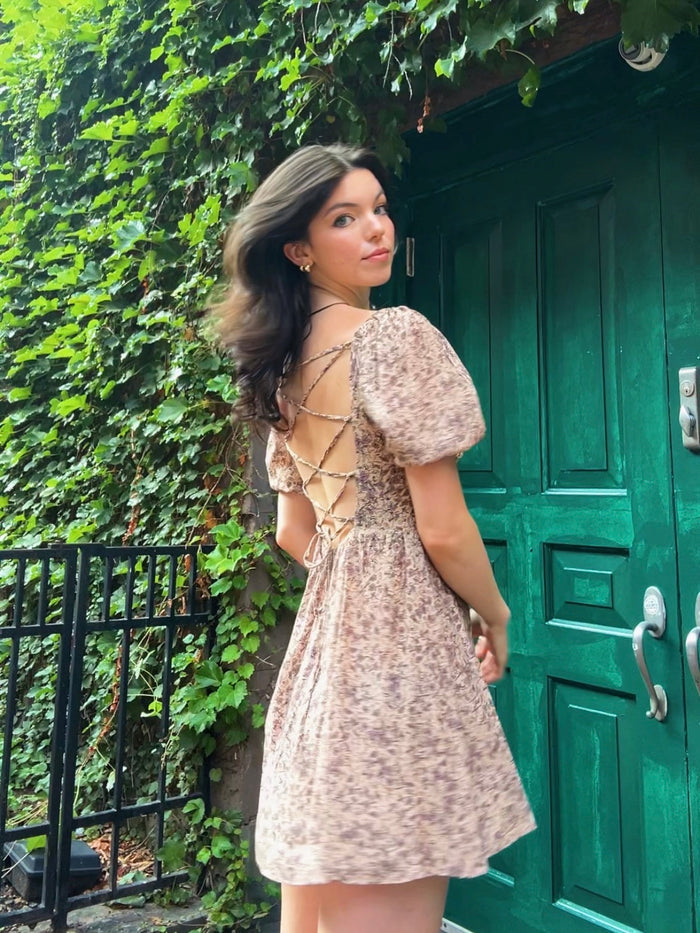 Whimsy & Row - Dena Dress in Lavender Floral -