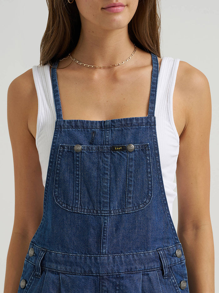 Lee - Denim Romper - Mid Pacific -