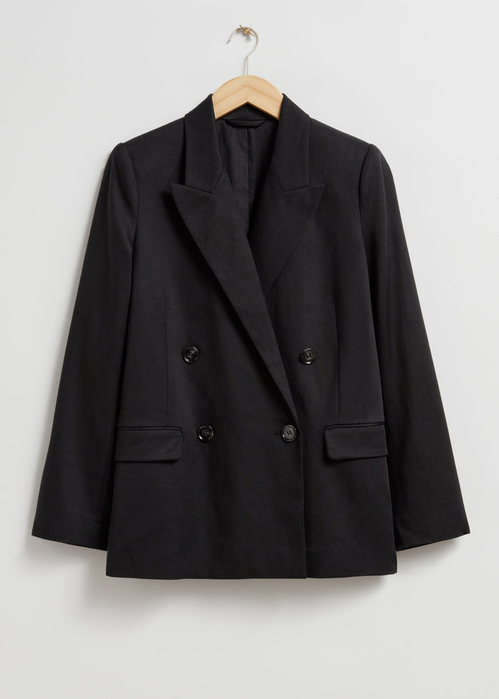 & Other Stories - Denzel Blazer - Black -