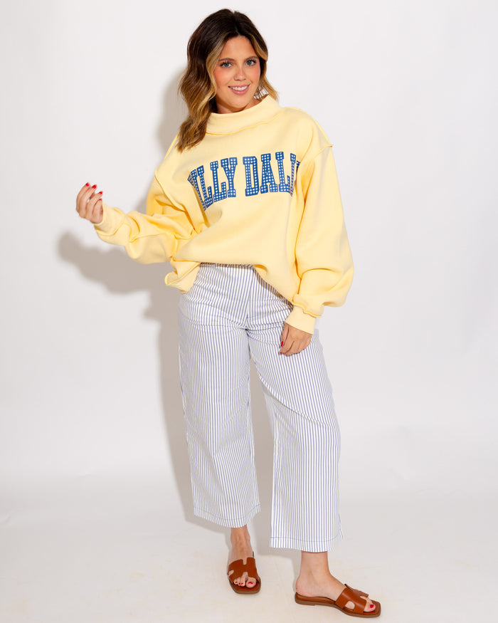 Dilly Dally/Lolly Gag Reversible Sweatshirt