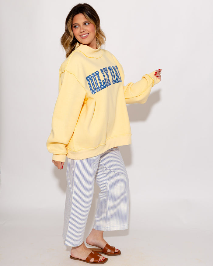 Dilly Dally/Lolly Gag Reversible Sweatshirt