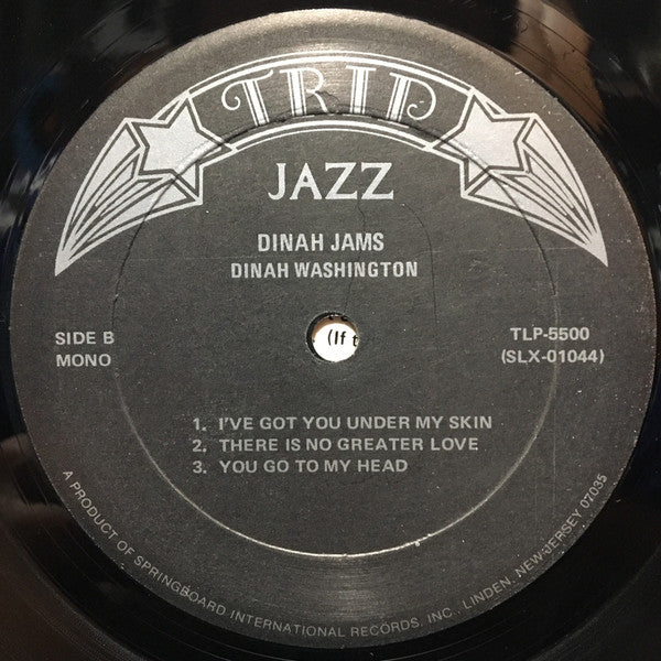 Dinah Washington - Dinah Jams (LP) [US] 1974 RP