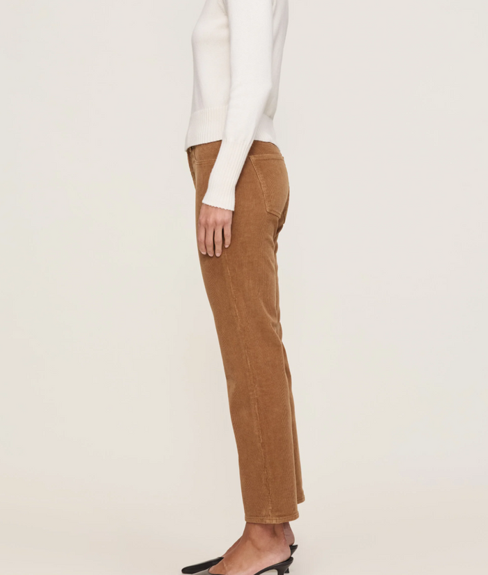 DL1961 Bridget Boot High Rise Instasculpt Crop in Teakwood