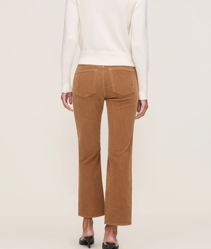 DL1961 Bridget Boot High Rise Instasculpt Crop in Teakwood