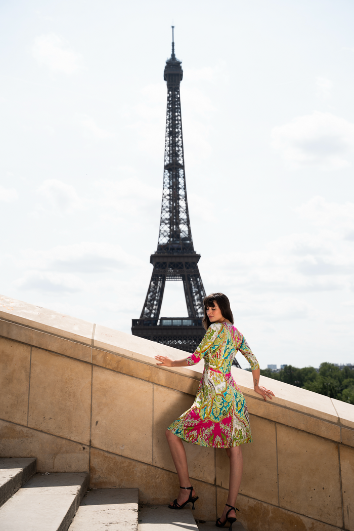 Dress Ruby Jour: Sophisticated Women’s Paisley Dress