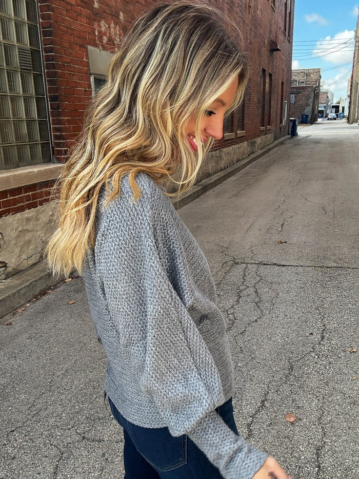 Dylan Andie Cable Knit Top