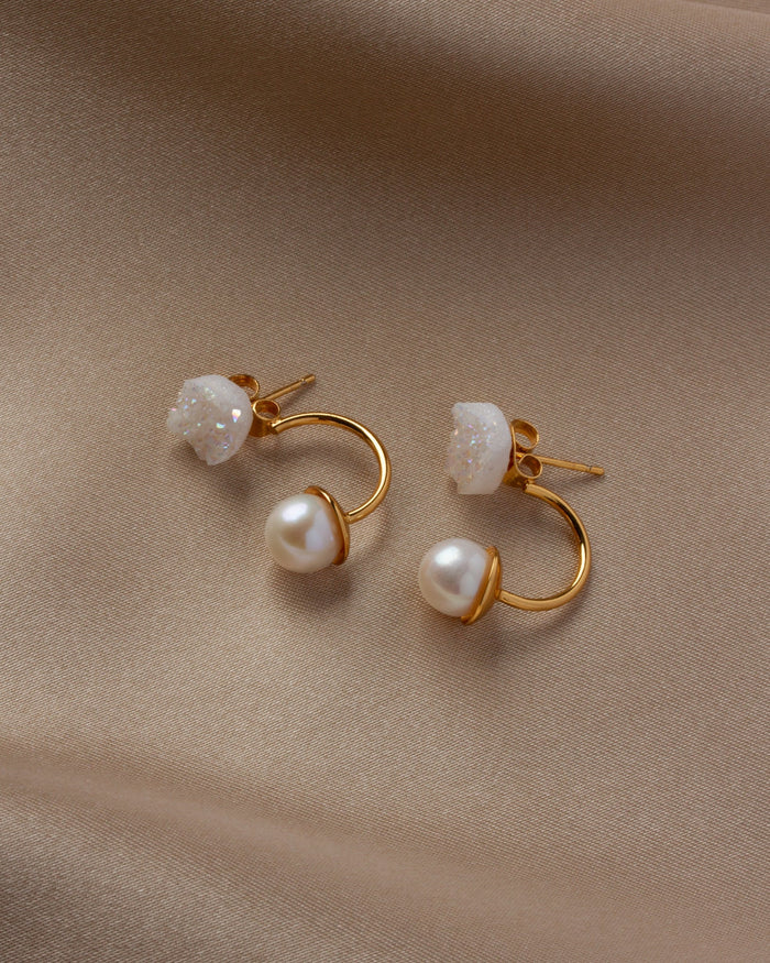 Luna Norte - Ebb and Flow Front Back Earrings -