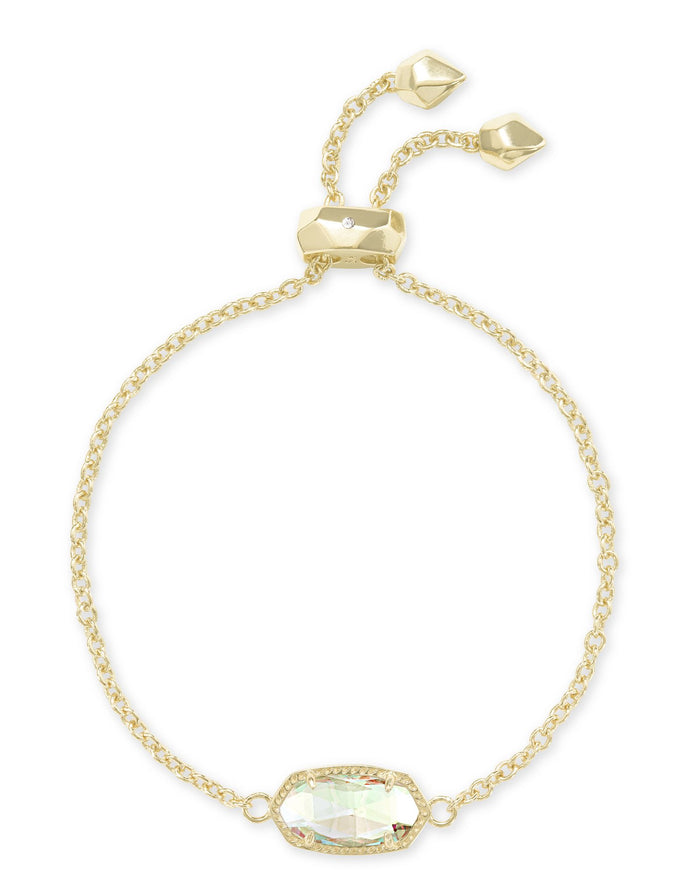 Elaina Bracelet Gold Dichroic Glass
