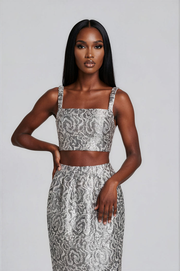 & Other Stories - Elana Top - Silver -