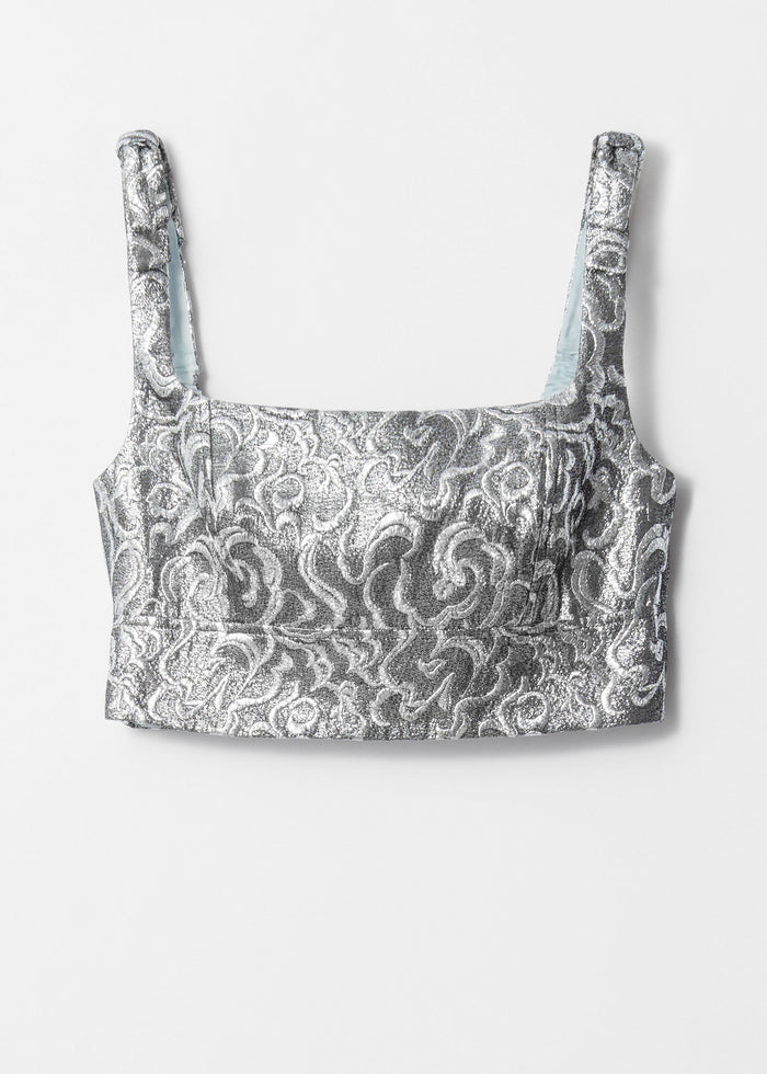 & Other Stories - Elana Top - Silver -