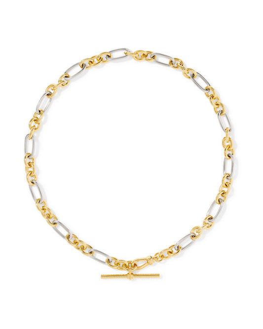 Embry Link Chain Necklace in Mixed Metal