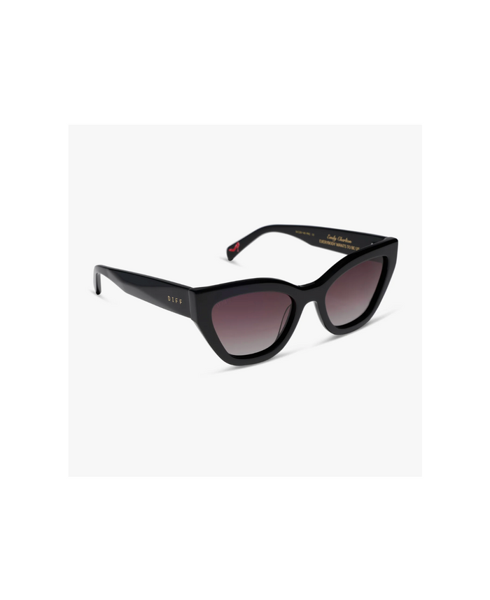 Emily- Black Brown+ Polarized Sunglasses