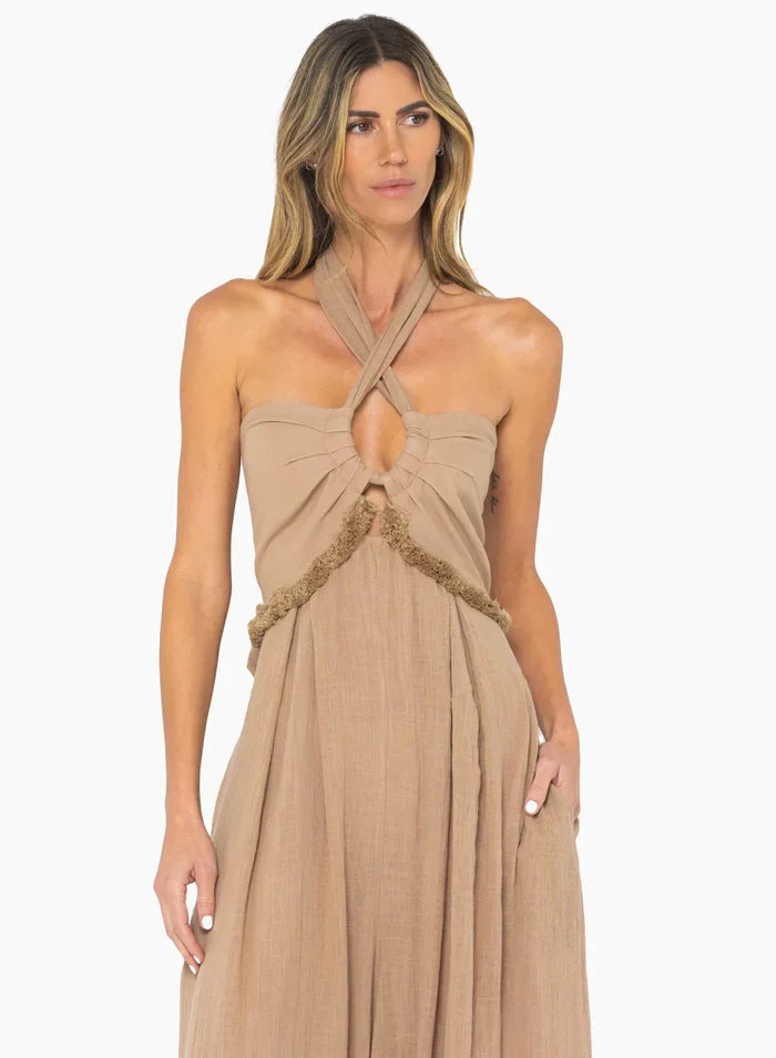 JBQ - Esme Jumpsuit - Latte -