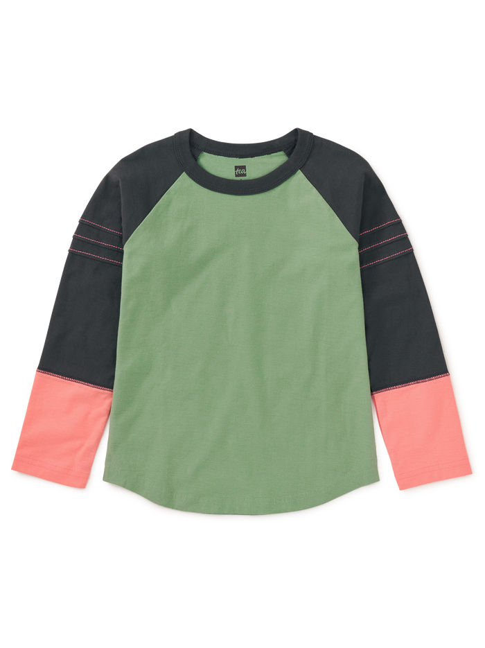 Explorer Colorblock Raglan Top