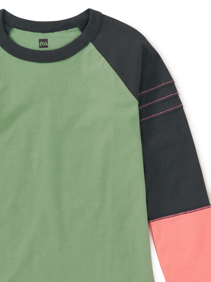 Explorer Colorblock Raglan Top