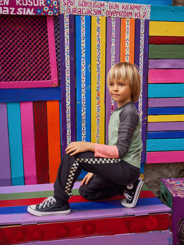 Explorer Colorblock Raglan Top