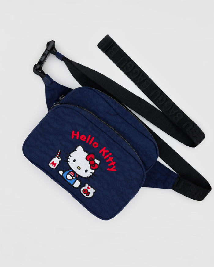 Baggu - Fanny Pack - Embroidered Hello Kitty Milkshake -