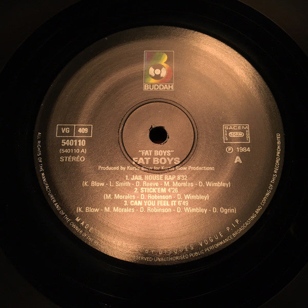 Fat Boys (1984 French Press)