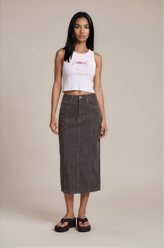 Obey - Faye Panel Skirt -