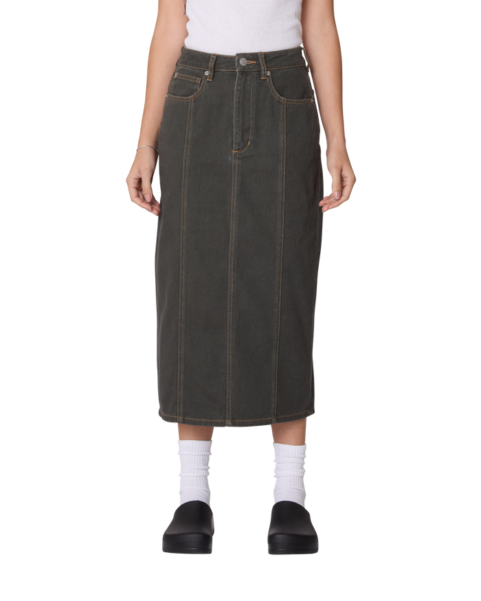 Obey - Faye Panel Skirt -