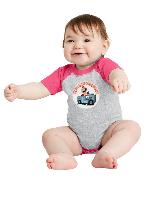 Femininomenons Infant Baseball Jersey Bodysuit