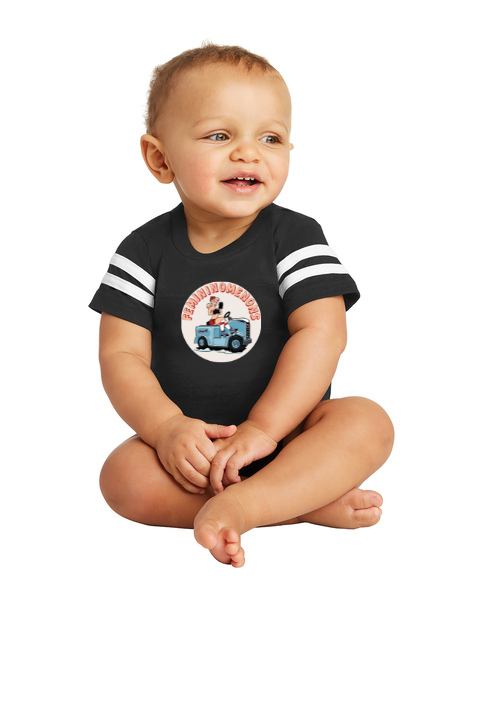 Femininomenons Infant Football Jersey Bodysuit