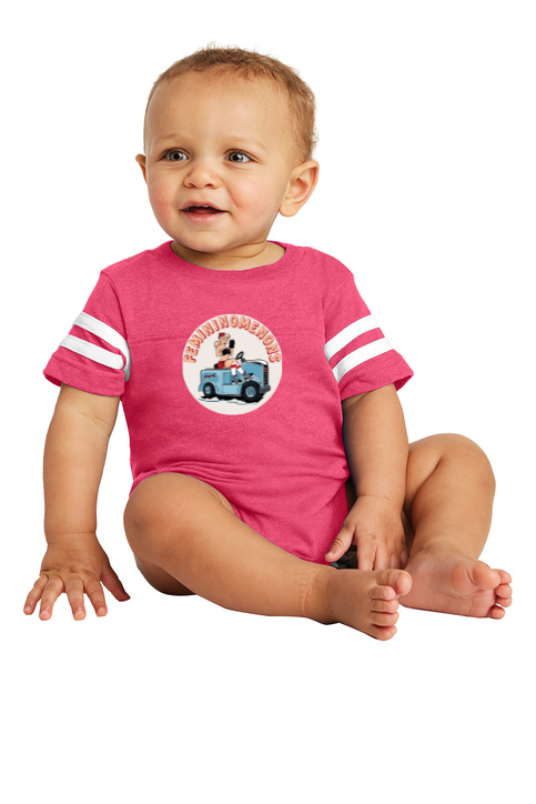 Femininomenons Infant Football Jersey Bodysuit