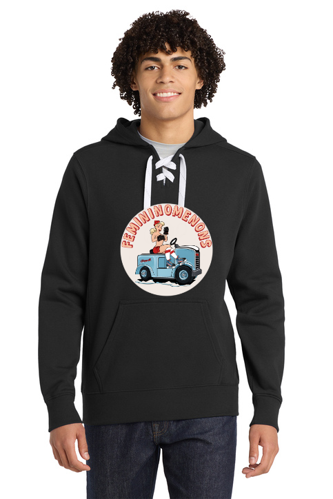Femininomenons Main Logo Skate Lace Hoodie