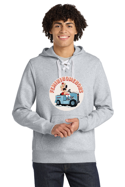 Femininomenons Main Logo Skate Lace Hoodie