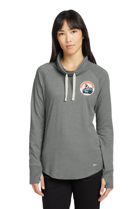 Femininomenons Women's Sueded Cotton Blend Cowl Tee